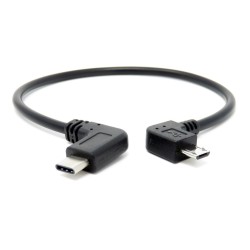 micro USB to USB-C OTG Host cable